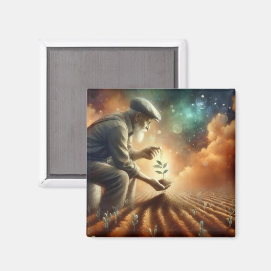 「リニューアルの種」冷蔵庫磁石 マグネット (正面/裏面)