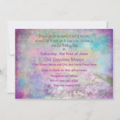 リニューアル結婚の誓い – 招待状フローラエレガンス 招待状 (裏面)