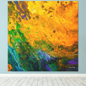 「リニューアル」カスタムアートキャンバス印刷 キャンバスプリント (インサイチュ (ウッドフロア))