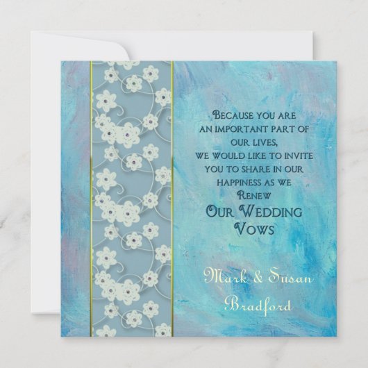 リニューアルVOWS招待状 – ソフトパステル 招待状 (正面)