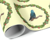 リニークリスマスリース ラッピングペーパー (ロールコーナー)