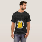 リヌおもしろいラバーギフトGet Beer Premium Tシャツ (正面フル)