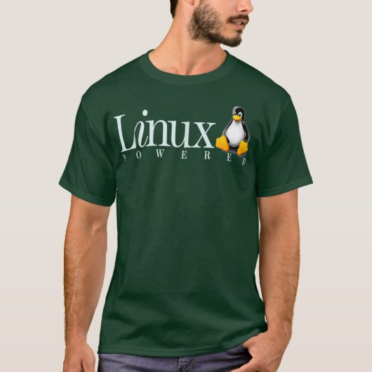リヌオス Powered by リヌペンギン Tee Tシャツ (正面)