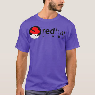 リヌレッドハットラバーペンギンTuオープンソース Tシャツ