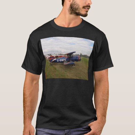 リネゲード複葉機 Tシャツ (正面)