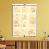 リネビル、ダービー、グライド、エイムズ、コンウェイ キャンバスプリント (インサイチュ (リビング))