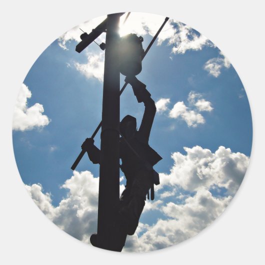 リネマンを錆びた ラウンドシール (正面)