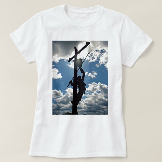 リネマンを錆びた Tシャツ (デザイン正面)
