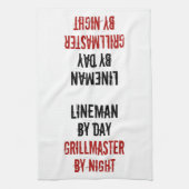 リネマン師 キッチンタオル (縦)