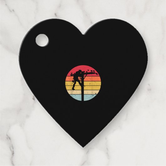 リネマン電気技師ギフト フェイバータグ (正面)