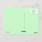 リネランカラフルダーWIホダグハローハガキ ポストカード (裏面)