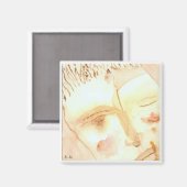 リネンで マグネット (正面/裏面)