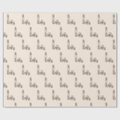 リネンのブックラバーズコーナー ラッピングペーパー (フラット)