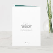 リネンまたはムーンライズをプライリーで乾空白の燥: カード (裏面)