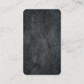 リネンクリエイティブグレートレンディーモダンミニマリストプレーン 名刺 (裏面)