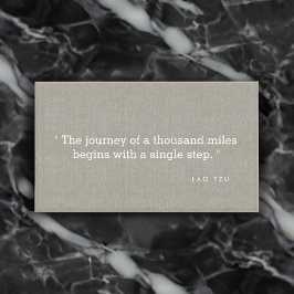 リネンシンプル引用文作家、ライター 名刺