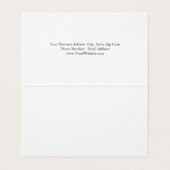 リネンスタイリッシュシンプルミニマリスト・コンサルタント・マネージャ 名刺 (内部フラット)