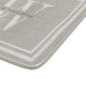 リネンダブルモ縁どノグラム カッティングボード (角)