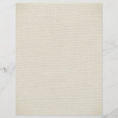 リネンテクスチャホワイト&ナチュラルスクラップブック紙 (裏面)