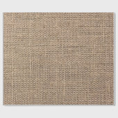 リネンパウダベージュブラウン結婚ブライダル卒業生 ラッピングペーパー (フラット)