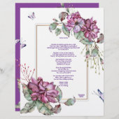 リネンパーソナライズされた紙固定的「真の信仰」 (正面/裏面)