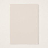 リネンフェイクインク水カラーイヤリング表示カード (裏面)