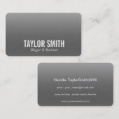 リネンフェード 名刺 (正面/裏面)