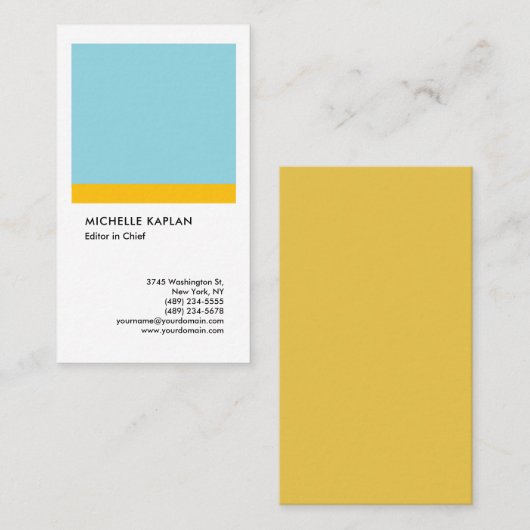 リネンプロフェッショナル独占的スペシャルユニーク 名刺 (正面/裏面)