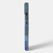 リネンモダンパッチワークキルトのスマホケース Case-Mate iPhoneケース (裏面 / 左)