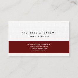 リネンモダンプレーンシンプルプロフェッショナルミニマリスト 名刺