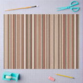 リネンラグジュアリートレンディーブラウンホワイトテクスチャコレクション 薄葉紙 (クラフト)