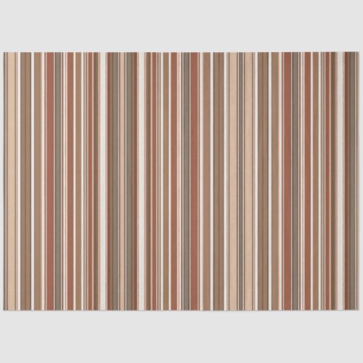 リネンラグジュアリートレンディーブラウンホワイトテクスチャコレクション 薄葉紙 (正面)