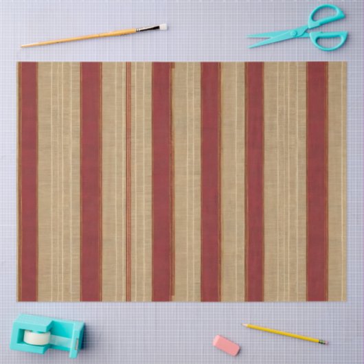 リネンラグジュアリートレンディーブルゴーニュ金ゴールドコレクション 薄葉紙 (クラフト)