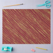 リネンラグジュアリーバーモダンガンディ金ゴールドコレクション 薄葉紙 (クラフト)