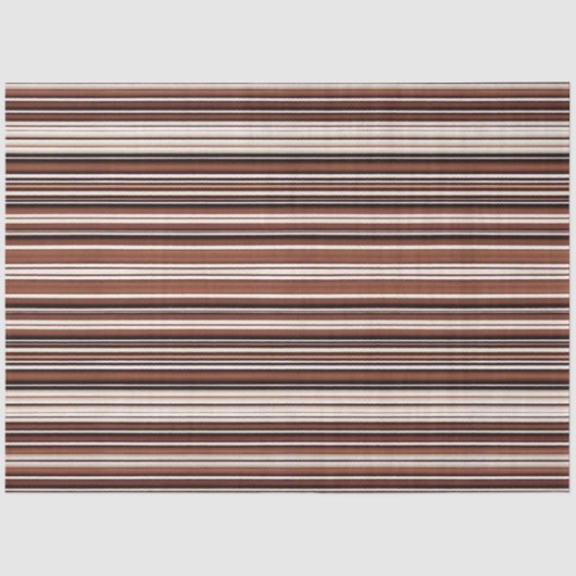 リネンラグジュアリーブラウンモダンホワイトテクスチャコレクション 薄葉紙 (正面)