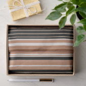 リネンラグジュアリー人気があるブラウンホワイトコレクション 薄葉紙 (ギフト)