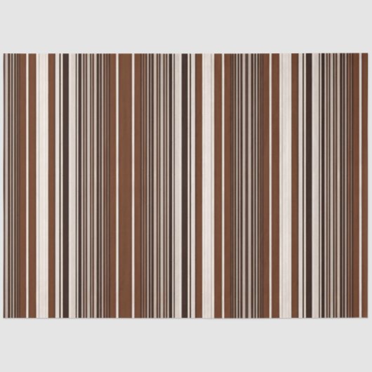 リネンラグジュアリー人気があるブラウンホワイトコレクション 薄葉紙 (正面)