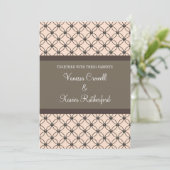 リネンラテファンシーィス結婚式招待状 招待状 (スタンド正面)