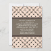 リネンラテファンシーィス結婚式招待状 招待状 (裏面)