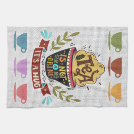 リネンルックティーアップキッチンタオル キッチンタオル