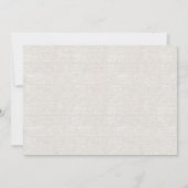 リネンルック写真卒業のお知らせ 案内状 (裏面)