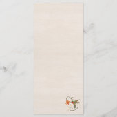 リネンヴィンテージ妖精コアワイルドフラワーズティーパーティー メニュー (裏面)