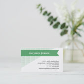 リネン旗の個人的なテレホンカード コーリングカード (スタンド正面)