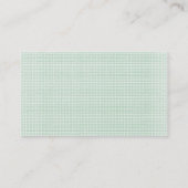 リネン旗の個人的なテレホンカード コーリングカード (裏面)