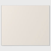 リネン色の包装紙 ラッピングペーパー (フラット)