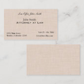 リネン質パターン 名刺 (正面/裏面)