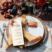 リネン金ゴールドグリッター水カラーフローライスラムWedd メニュー