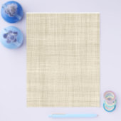 リネン風紙背景フライヤー チラシ (シングル)