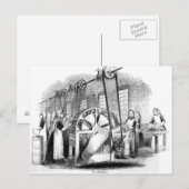 リネン・ヘッキング ポストカード (正面/裏面)