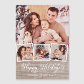 リネン&素朴ハッピーホリデーズスクリプト4 – 写真 (正面)